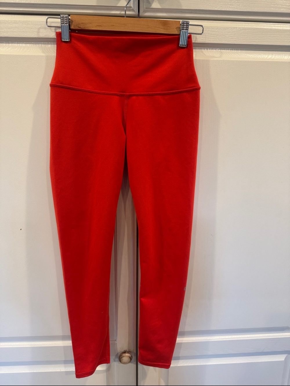 Alo Spacedye Pedal Pushe High-Waist Red Legging